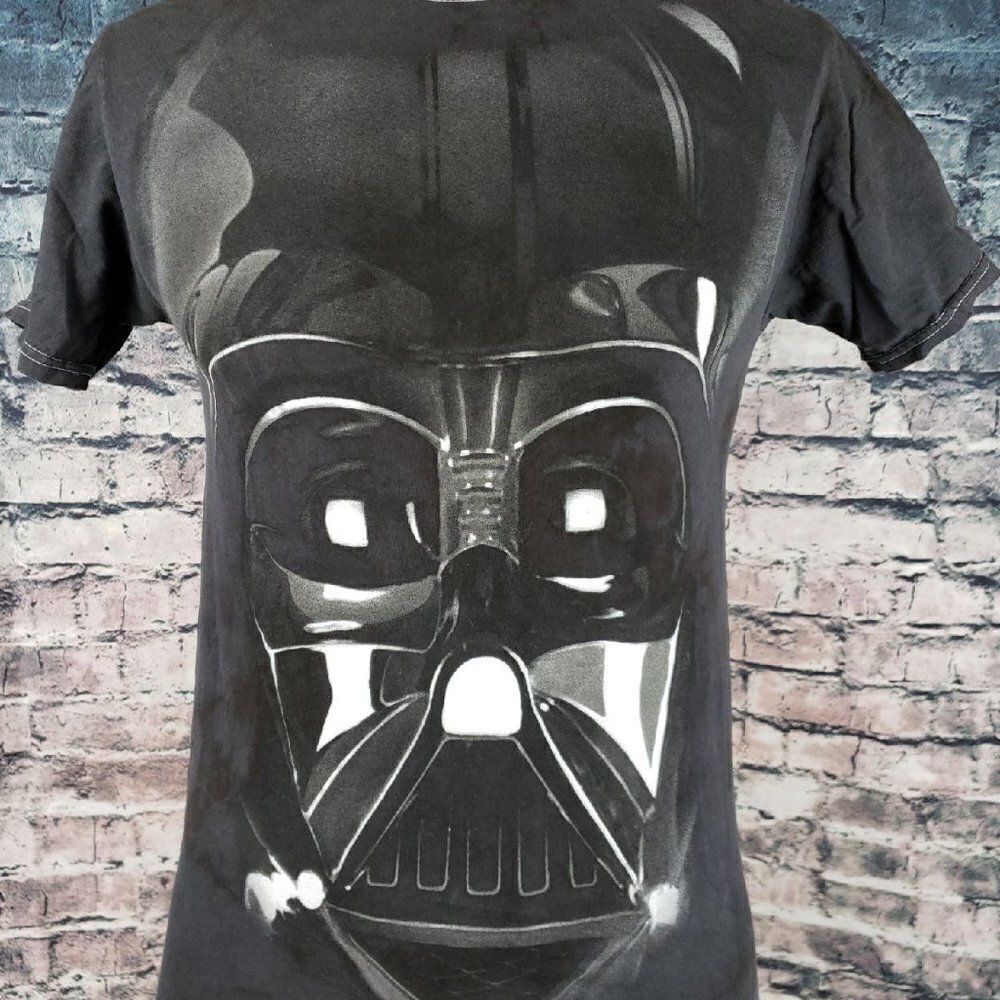 Star Wars Darth Vader Face Tee Small - Picture 1 of 4